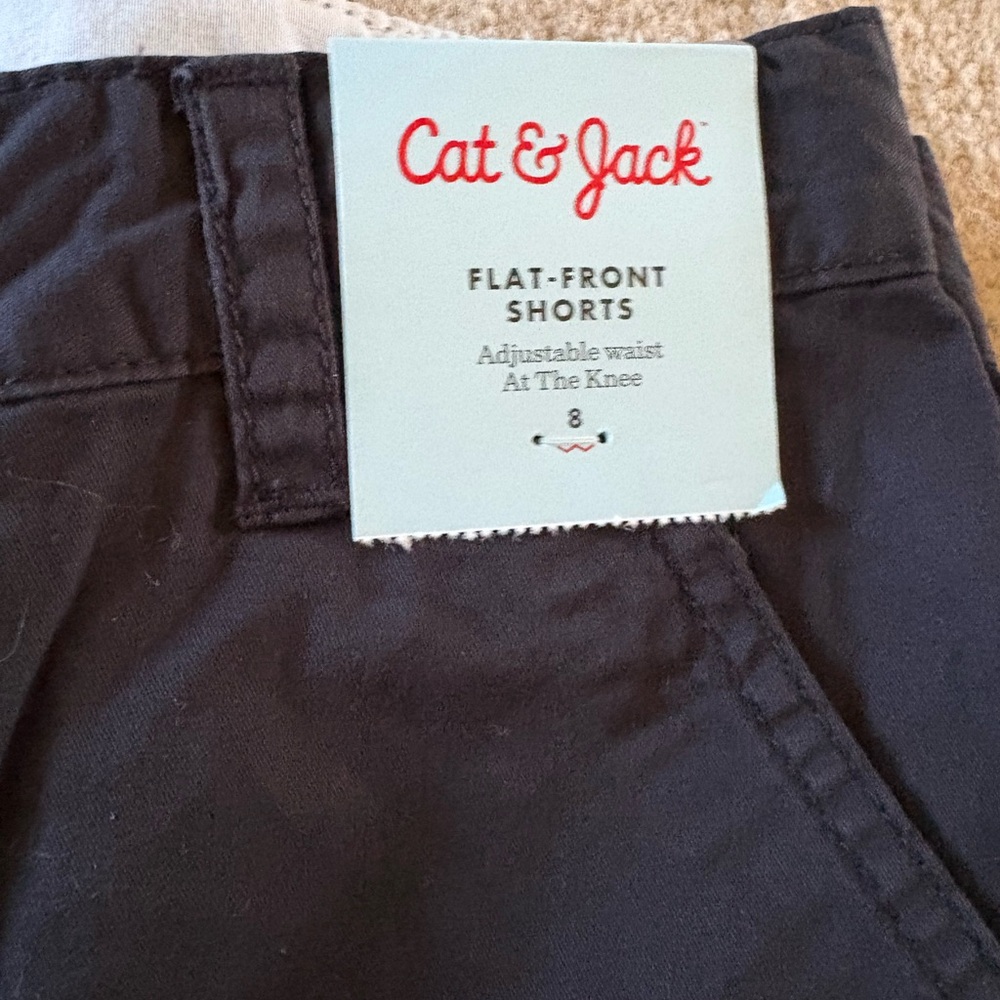 Cat & Jack Flat Front Shorts - 12 Pair! Great Condition!!! - Picture 2 of 6